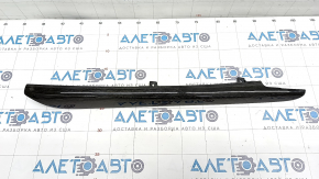 Side trim center console left BMW X5 F15 14-18 dark wood anthrazit, scratches