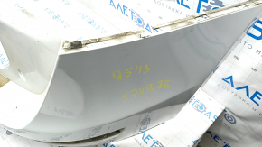 Bare rear bumper Audi Q5 8R 09-17 white, broken fasteners