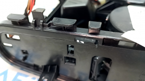 Box pocket central console with cup holders BMW X5 F15 14-18 broken mount