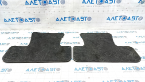 Set of floor mats for Audi Q5 8R 09-17 cloth black, dry cleanable