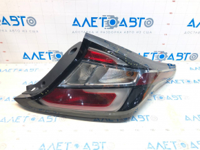Right headlight Chevrolet Volt 16 - scratches, worn, varnish peeling