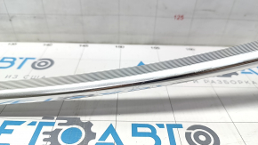 Roof and vent molding left Audi Q5 8R 09-17 chrome, scratches