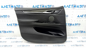 Door trim card front left BMW X5 F15 14-18 leather black Dakota, scratches, tears