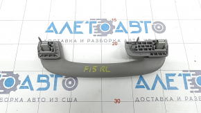 Ceiling handle rear left BMW X5 F15 14-18 gray for panorama