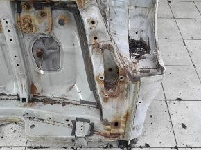 Quarter wing rear right Mitsubishi Outlander 14-21 on the body, white, rusty, bumps, dents