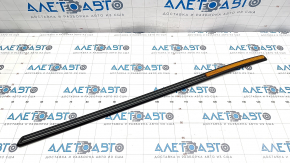 Front wing molding left Mercedes G550 W463 19- black with chrome, with reflector