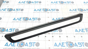Door sill outer front left Audi Q5 8R 09-17 black with chrome, scratches, broken guide