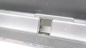 Lower tailgate trim Audi Q5 8R 09-17 black, without plug, scratches