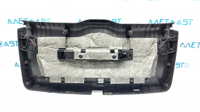 Lower tailgate trim Audi Q5 8R 09-17 black, without plug, scratches