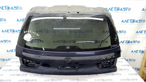 Trunk door bare with glass upper part BMW X5 F15 14-18 blue A89