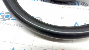 Bare steering wheel Audi Q5 8R 13-17 leather black, scratches, worn