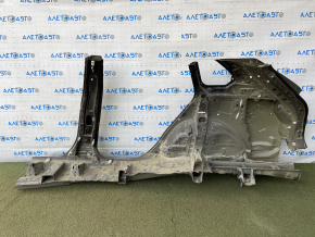 Quarter wing rear right Toyota Rav4 19-20 black, painted, with central pillar, pokes