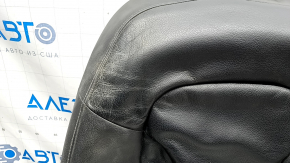 Driver's seat upholstery Audi Q5 8R 09-17 complete, leather, black, worn, scratches