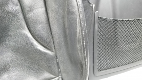 Driver's seat upholstery Audi Q5 8R 09-17 complete, leather, black, worn, scratches