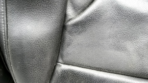 Driver's seat upholstery Audi Q5 8R 09-17 complete, leather, black, worn, scratches