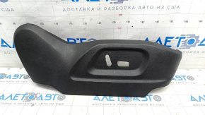 Side trim for passenger seat Audi Q5 8R 09-17 for control, black