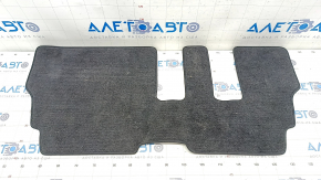 Set of floor mats for BMW X5 F15 14-18 black cloth for 3 rows, for cleaning