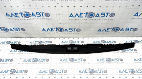 Upper BMW X5 F15 14-18 black trunk door lock trim, scratches