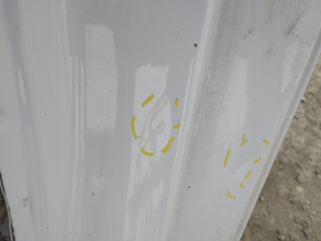 Quarter wing rear left Chevrolet Volt 11-15 on the body, white, pokes