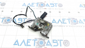 Right hood lock BMW X5 F15 14-18 with sensor, chip mount is broken