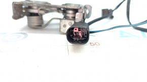 Right hood lock BMW X5 F15 14-18 with sensor, chip mount is broken