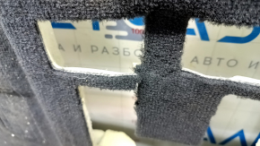 Rear floor covering BMW X5 F15 14-18 black, dry clean, torn