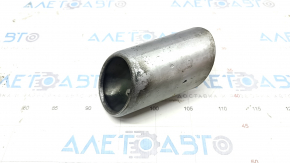 Muffler tip left BMW X5 F15 14-18 N55 silver, Pure Experience