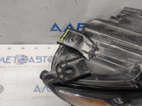 Headlight front right complete Jeep Compass 17-21 halogen, with mount, sand, mount broken