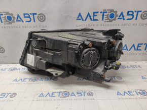 Headlight front right complete Jeep Compass 17-21 halogen, with mount, sand, mount broken