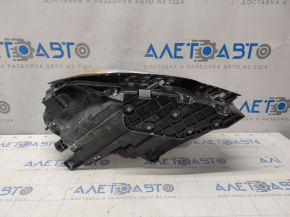 Headlight front right complete Jeep Compass 17-21 halogen, with mount, sand, mount broken