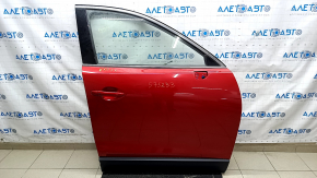 Door assembly front right Mazda CX-9 16- red 46V, keyless