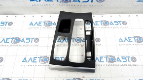 BMW X5 F15 14-18 center console trim black, worn