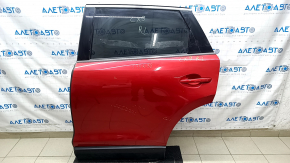 Door assembly rear left Mazda CX-9 16- red 46V, bump, scratches