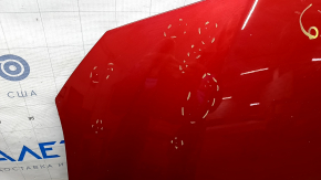 Naked hood Mazda CX-9 16- red 46V, aluminum, sand