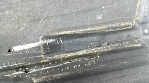 Left fuel tank protection BMW X5 F15 14-18 dented, tears