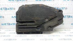 Right fuel tank guard BMW X5 F15 14-18 dented, tears