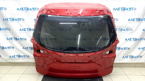 Naked trunk door with glass Mazda CX-9 16- electric, red 46V