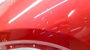 Front left wing Mazda CX-9 16- red 46V, chips, scratches