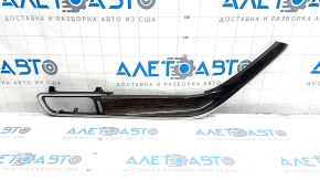 Right dashboard trim Toyota Camry v70 18-24 brown, wood-like, broken fasteners