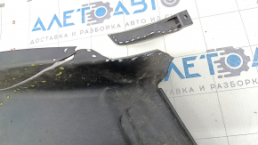 Front bumper air duct right BMW X5 F15 14-18 broken, missing fragment