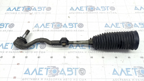 Steering rod with tip left BMW X5 F15 14-18 under EPS torn boot