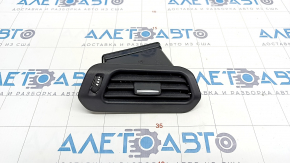 Air duct trim center pillar lower right BMW X5 F15 14-18 black