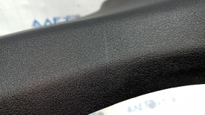 Center pillar trim lower left BMW X5 F15 14-18 black under air duct, scratch