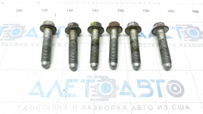 Front subframe mounting bolt 6pcs BMW X5 F15 14-18 60mm