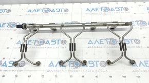 Fuel rail left BMW X5 F15 14-18 N55 with sensor