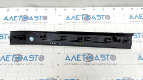 Door sill trim front left BMW X5 F15 14-18 black with chrome insert, scratches