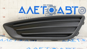Bumper grille left Ford Focus mk3 15-18 rest, structure, without fog lights