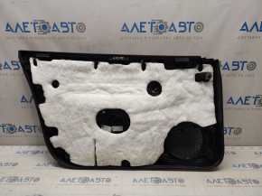 Door trim card front right Tesla Model 3 18-20 leather black, with window lift control and door opening button, bumpers
