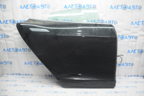 Door assembly rear right Tesla Model S 12-15 pre-rest black PBSB