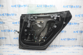 Door assembly rear right Tesla Model S 12-15 pre-rest black PBSB